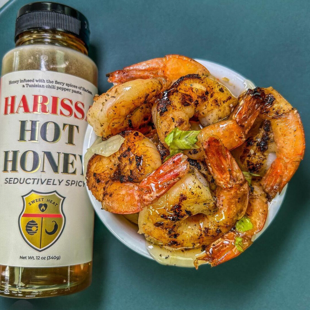 Clean Eating Recipe Delight: Air Fryer Harissa Hot Honey Shrimp